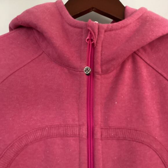Lululemon Scuba Hoodie *Stretch (Lined Hood) Power Pink SIZE 10 - Picture 5 of 10